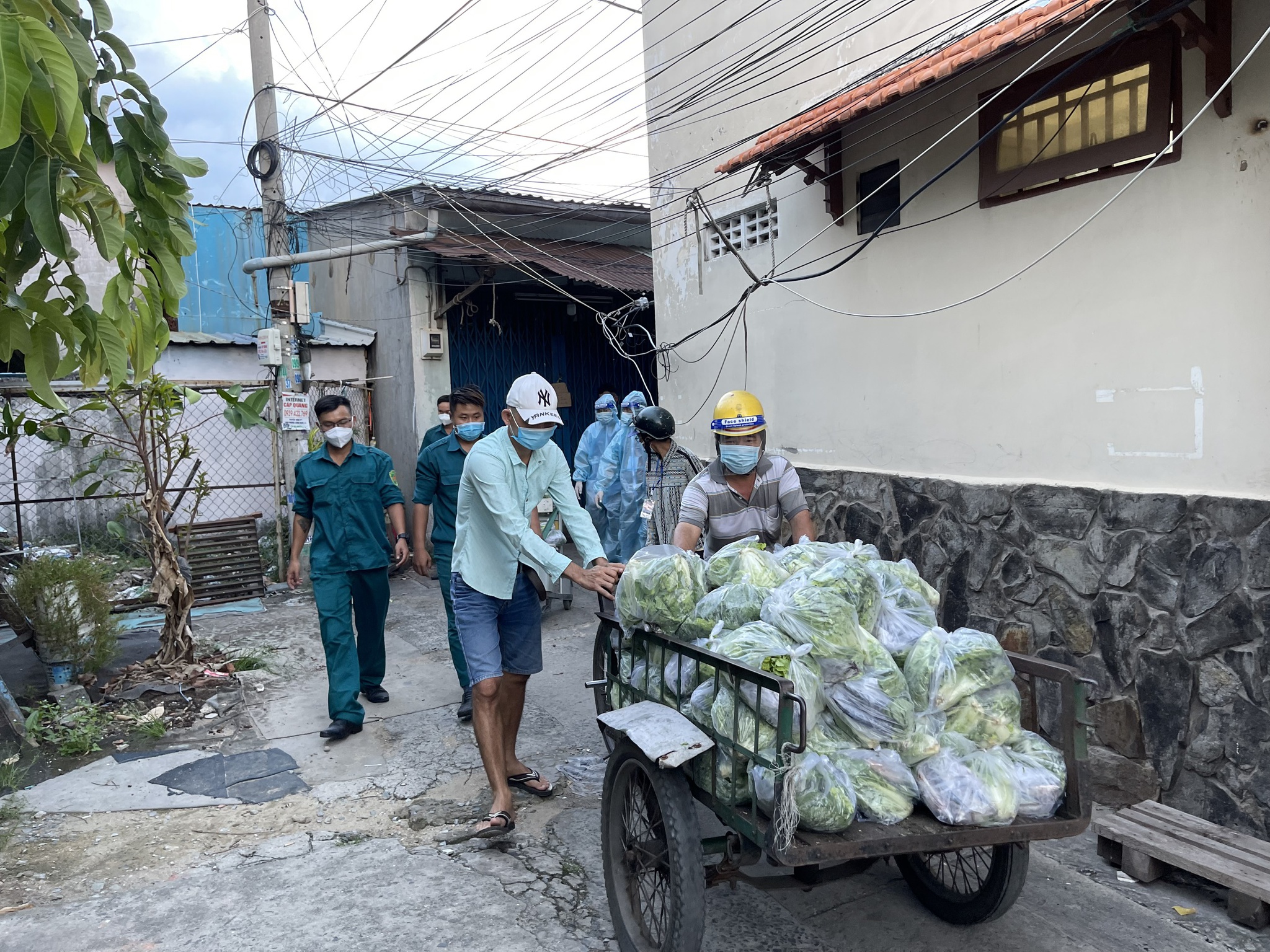 Quân đội mang cá tươi, rau xanh đến tận nhà người dân TP.HCM: 'Quên hết mệt nhọc' - ảnh 2